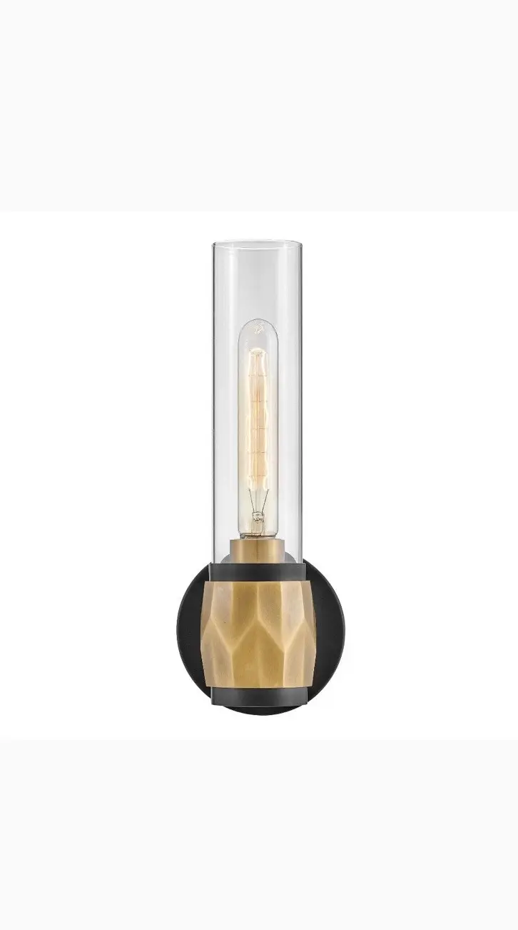Hinkley Lighting 57080BK-HB Ellison - 10W 1 LED Bath Vanity-13.5 Inches Tall and