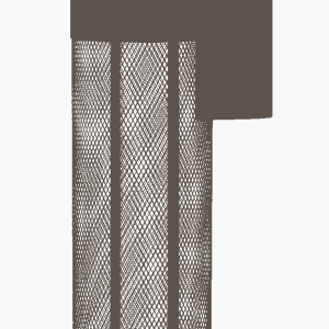 Hinkley Lighting 2304KZ Buckeye Bronze Aria 1 Lgt 18-1/2"H Outdoor Wall Sconce