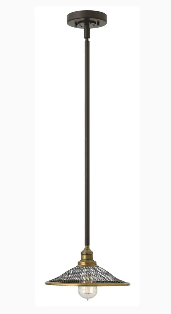 Hinkley Lighting Rigby 1 Light Pendant, Buckeye Bronze - 4367KZ