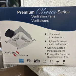 Soler & Palau Premium Choice Series Exhaust Fan - Pc80x