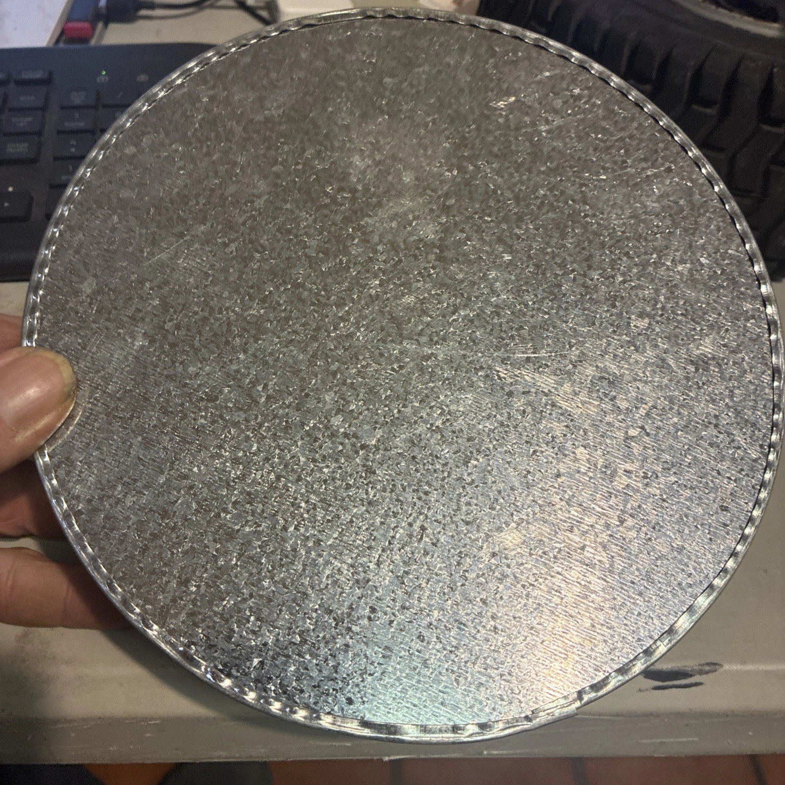 8 In. round Duct Cap - Image 2