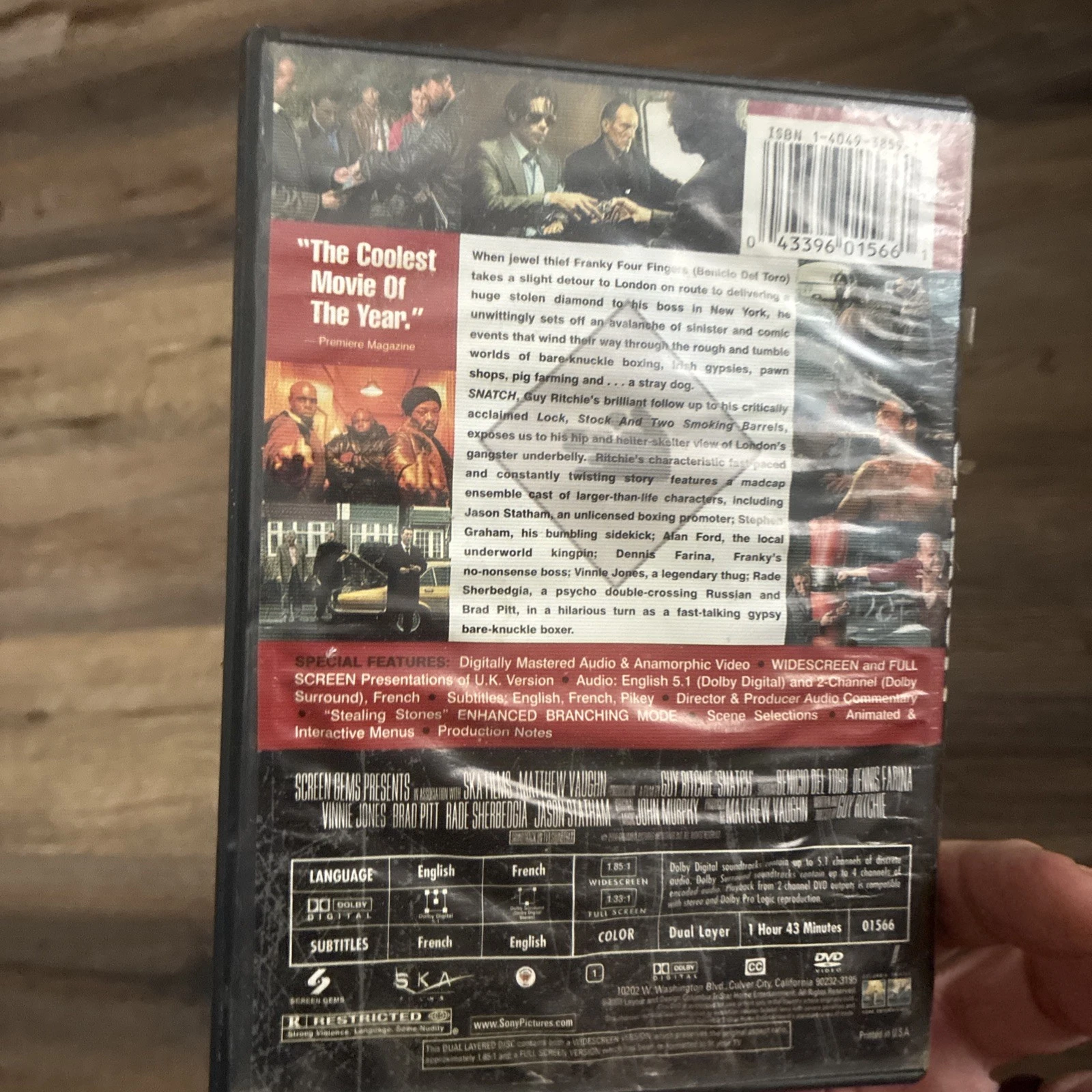 Snatch (DVD, 2000) - Image 3