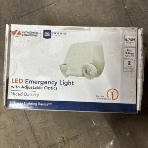 NEW Lithonia Lighting Led Hardwired Small Emergency Light 263X1T
