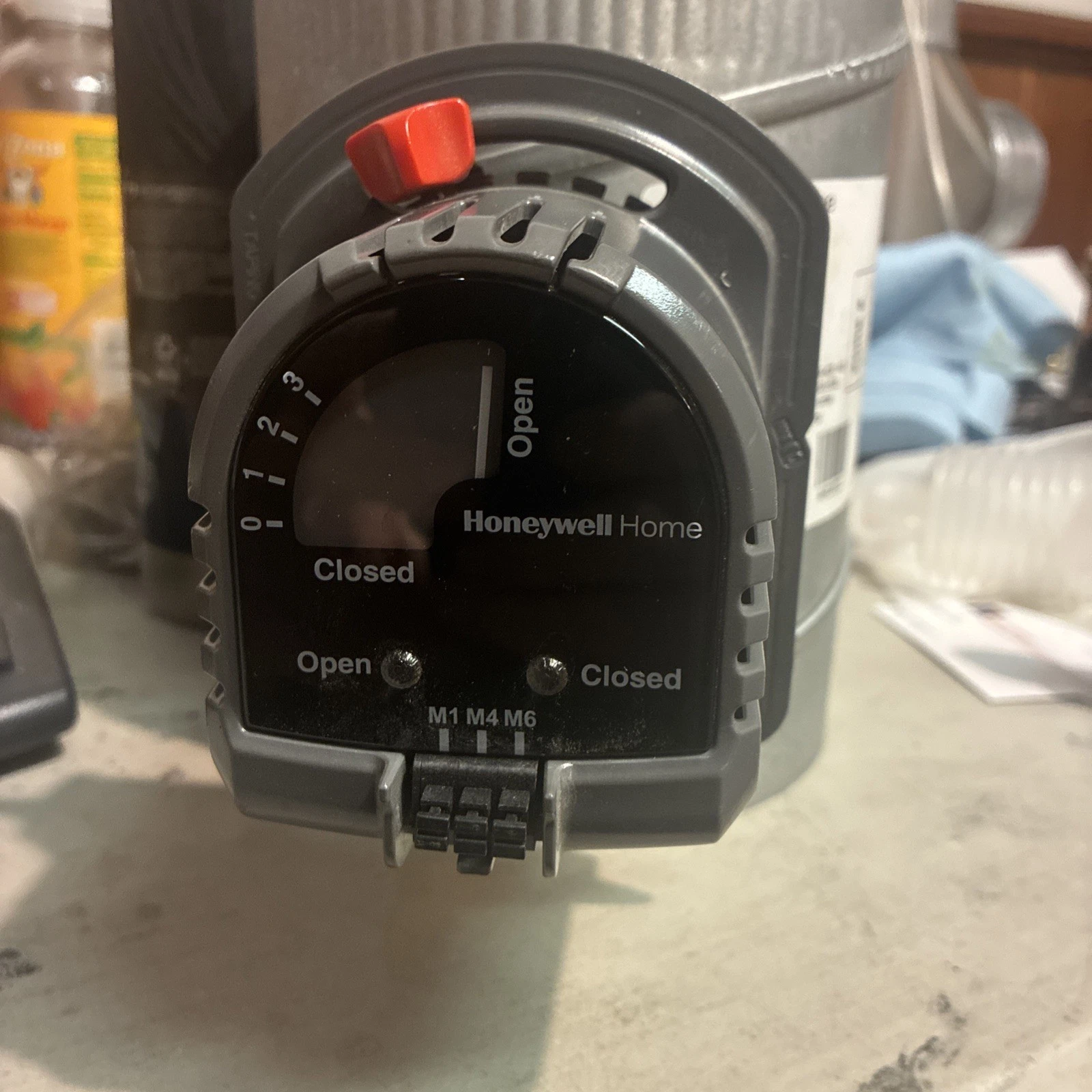 Honeywell ARD6TZ Motorized Round HVAC Zone Duct Damper Metal