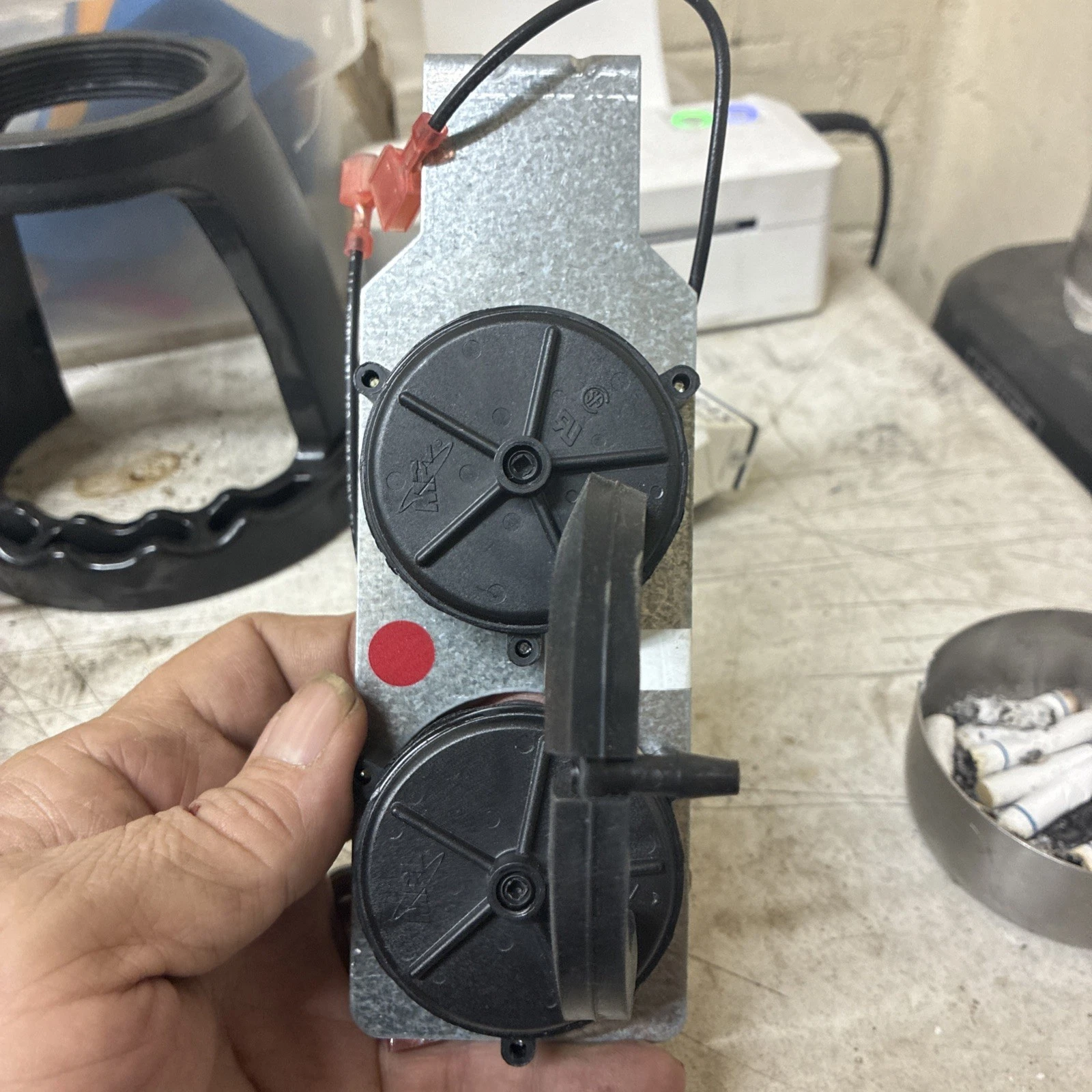 Dual Furnace Draft Inducer Pressure Switch Assembly 42-24166-79