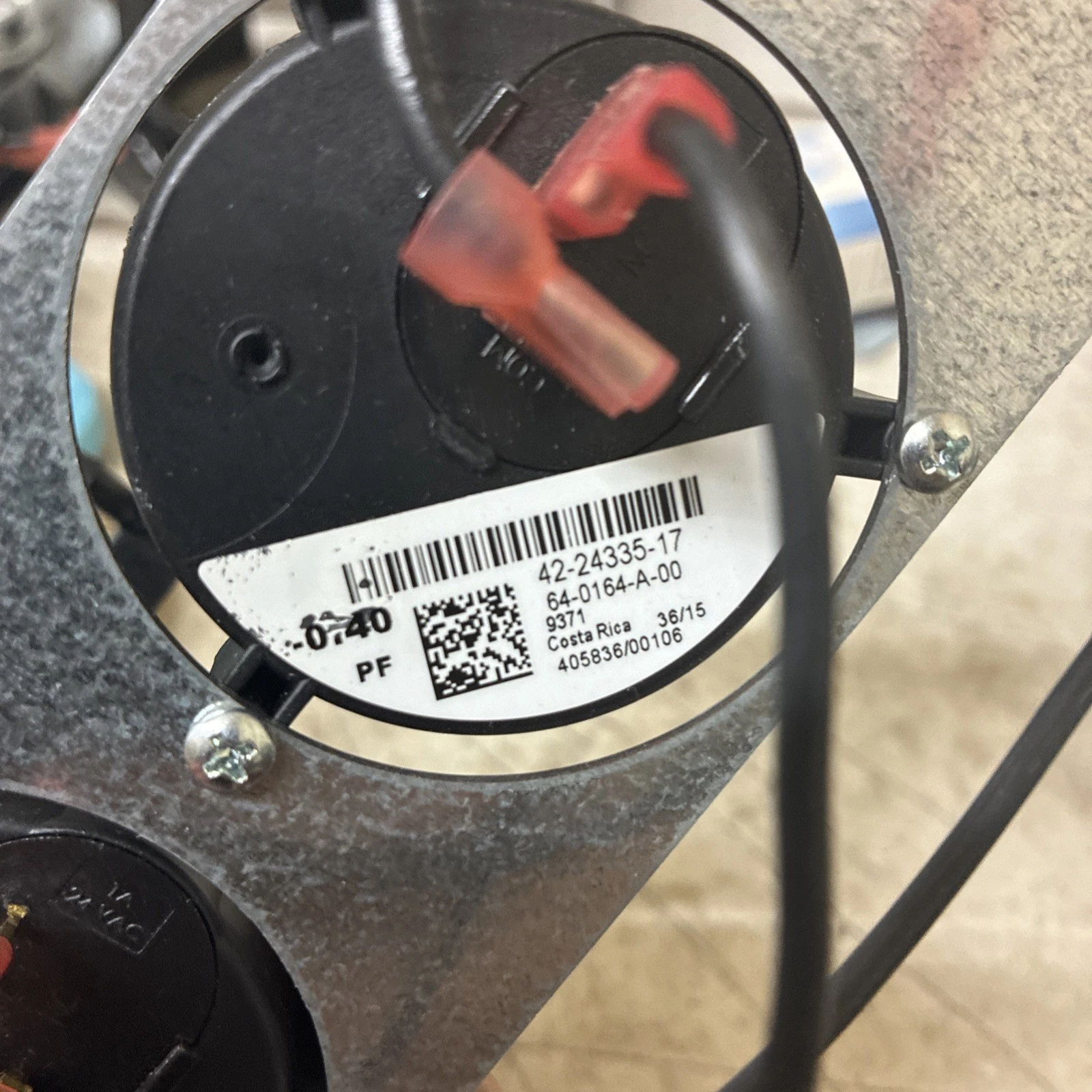 Dual Furnace Draft Inducer Pressure Switch Assembly 42-24166-79 - Image 5