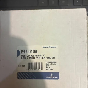 White Rodgers F19-0181 2-way Zone Valve W/Conduit Hub NIB Used Switch+Wire Panel