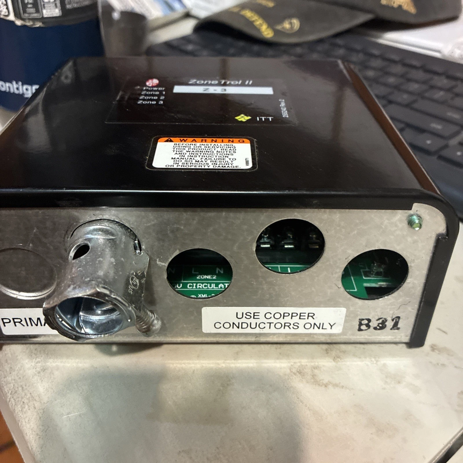 ITT ZoneTrol II Z-3 HVAC Zone Control Relay