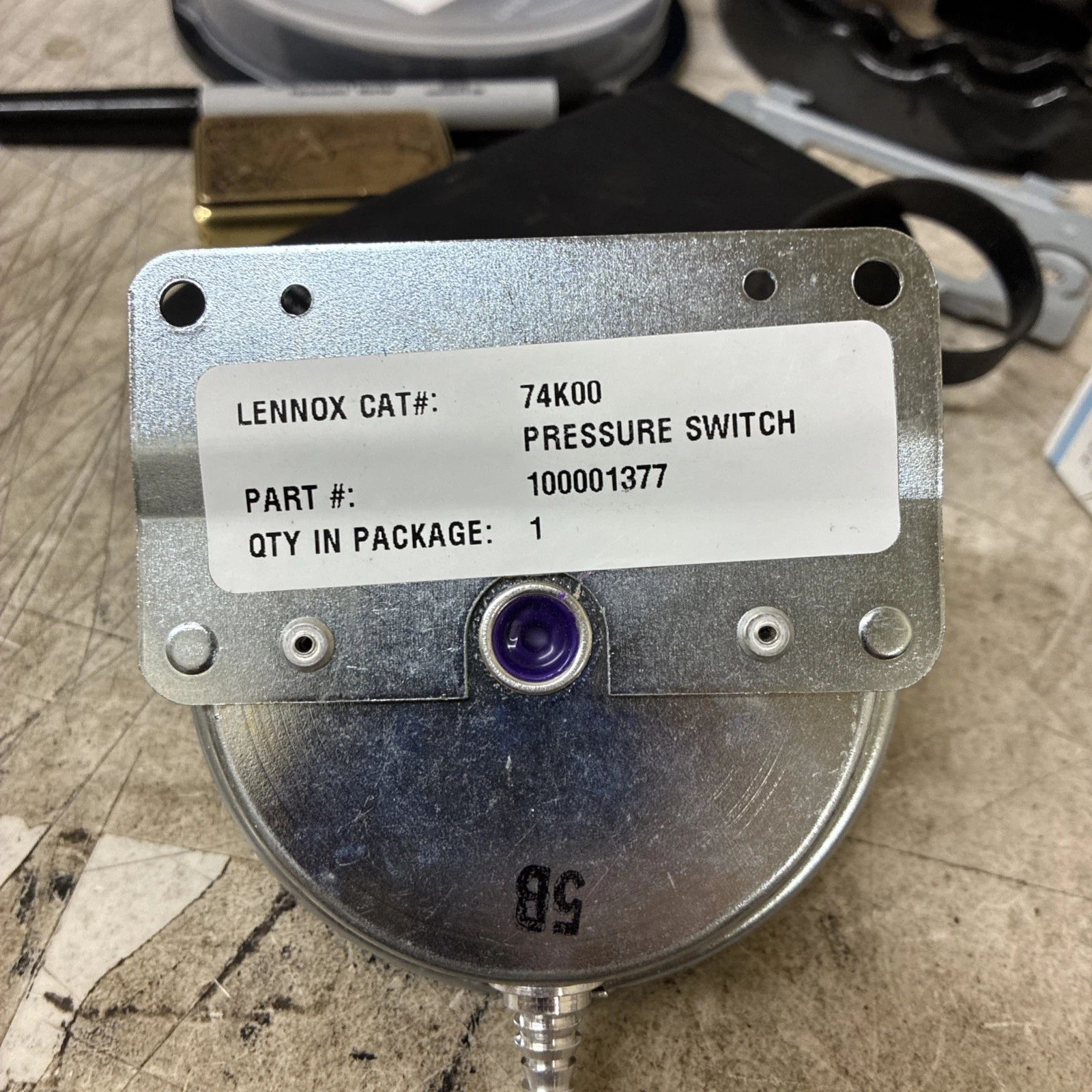 Lennox 74K00 HVAC Pressure Switch