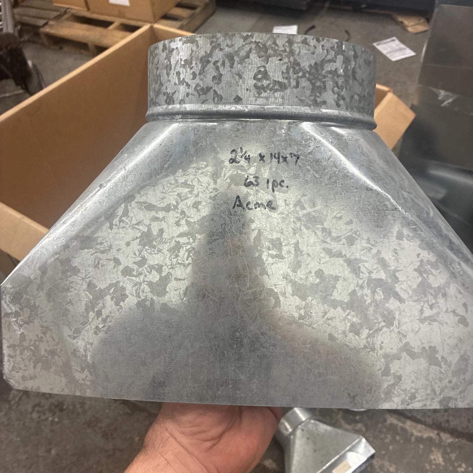 2 1/4 X 14 X 7 Register Boot