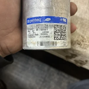 Genteq CPT00691 60µF Motor Run Capacitor