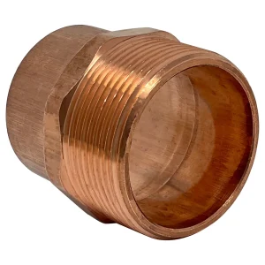 1-1/2" Threaded Male Adapter MIP x C Sweat - COPPER PIPE PRESSURE FITTING