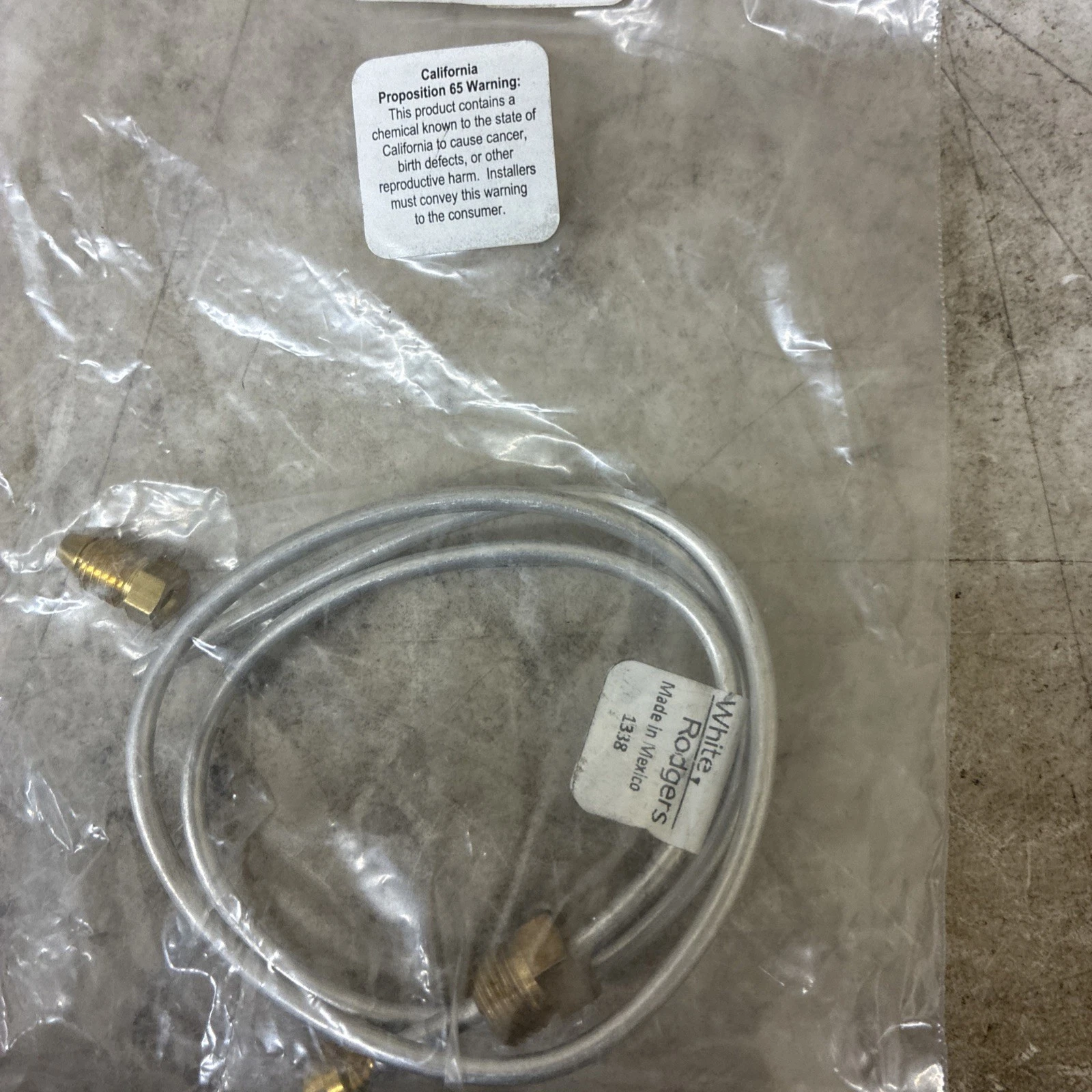 White Rogers F80-1216 Tubing 1/8" P-Tube,w/Fittings