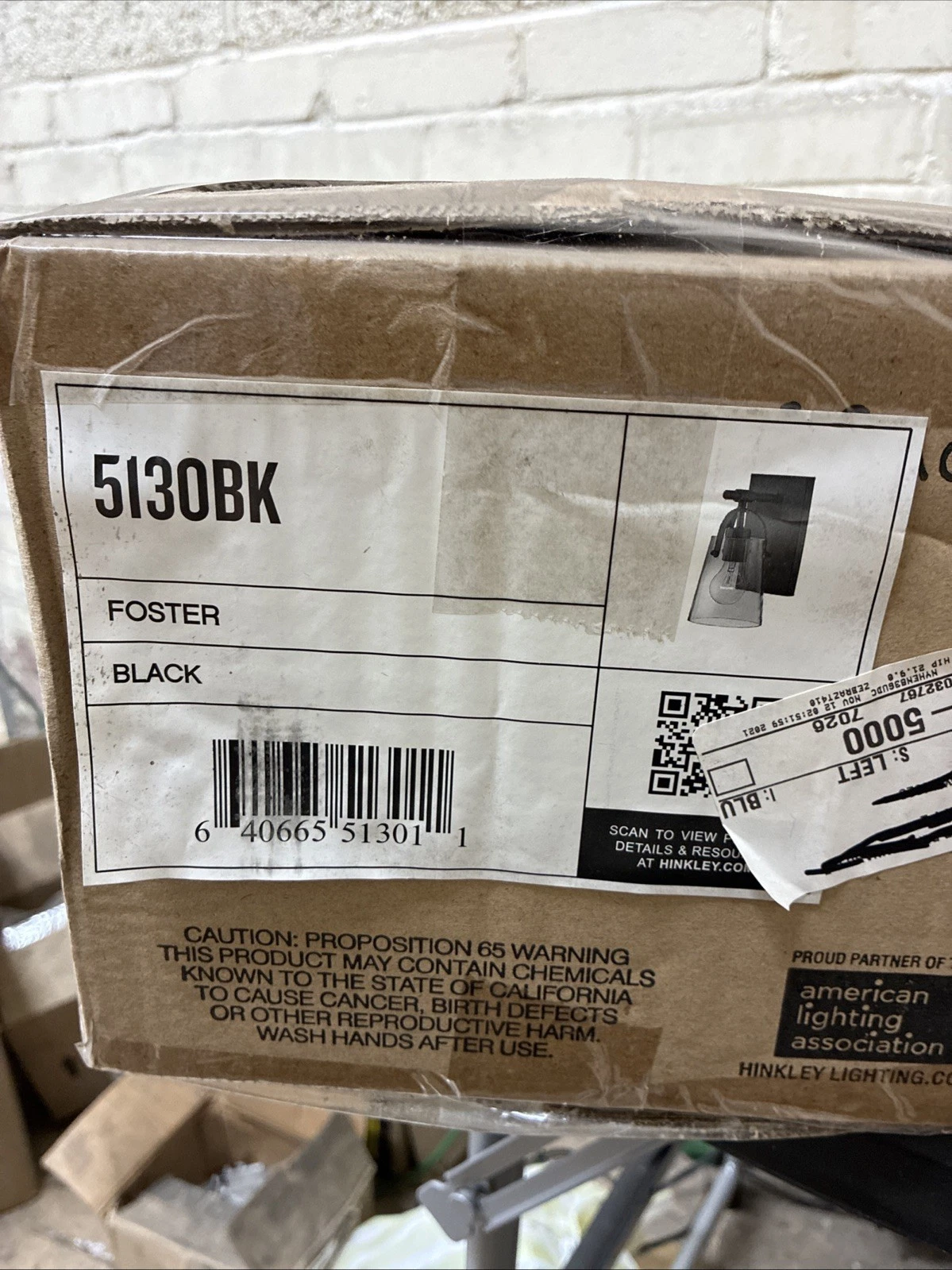 Hinkley Lighting 5130BK Foster 1 Light 10" Tall Bathroom Sconce - Black - Image 2