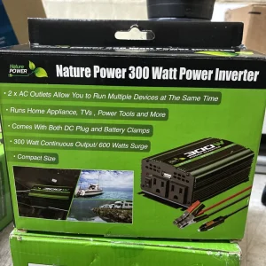 Nature Power 300 Watt Power Inverter NEW In BOX