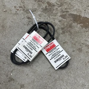 Dayton 3L200G 3L200 V-Belt, 20" Outside Length, 3/8" Top Width (set of 3)