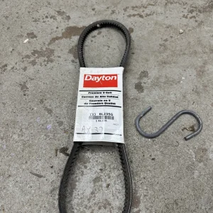 Dayton 6L235 AX37 1/2" W X 39" L Cogged V-Belt 1 Rib Ax37