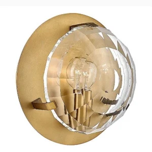 Leo 8 3/4H Heritage Brass Wall Sconce by Hinkley Lighting