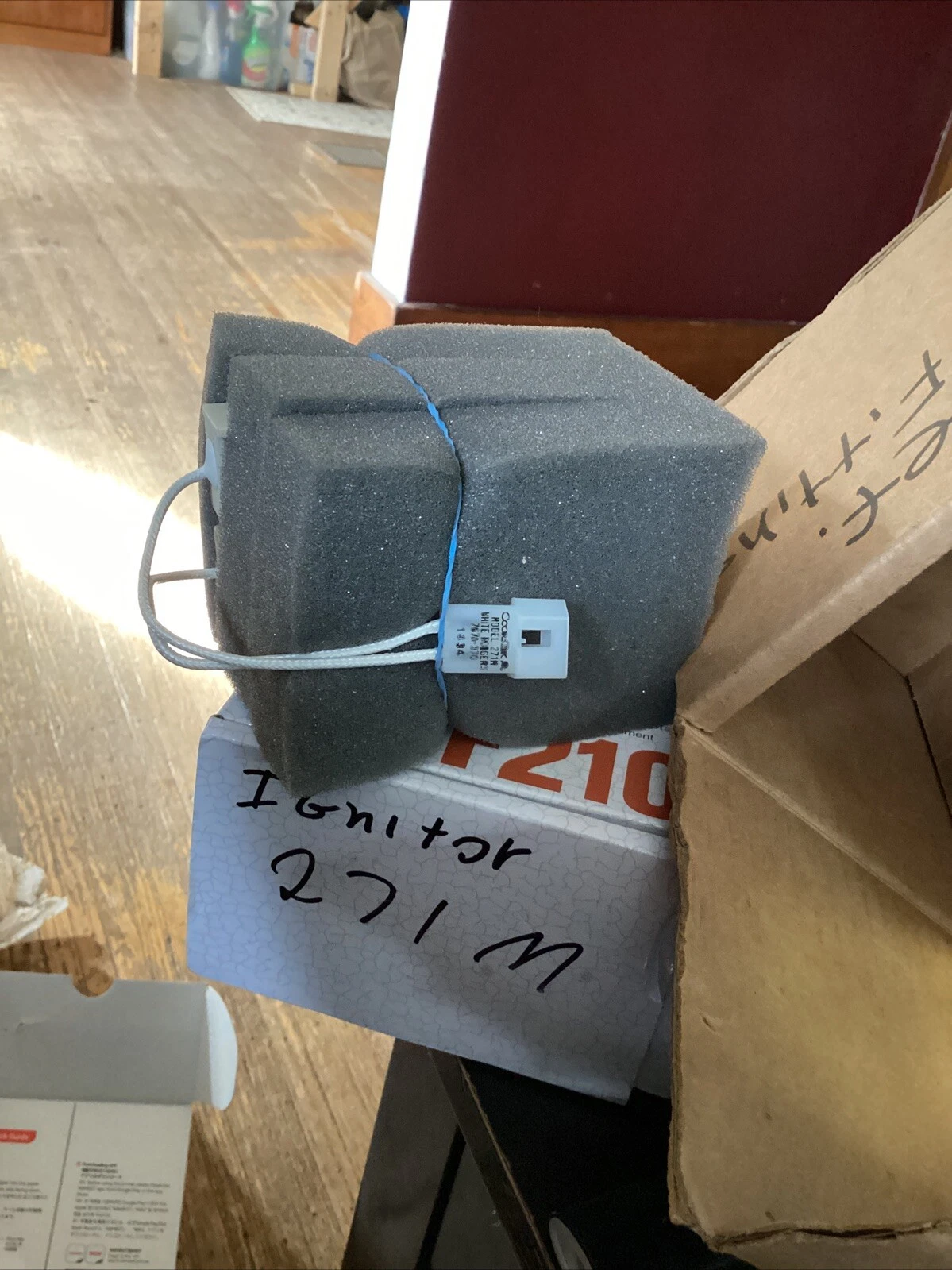 Quantity (2). 41-403 Hot Surface Furnace Ignitor (New) (Model 271 M) Out Of Box