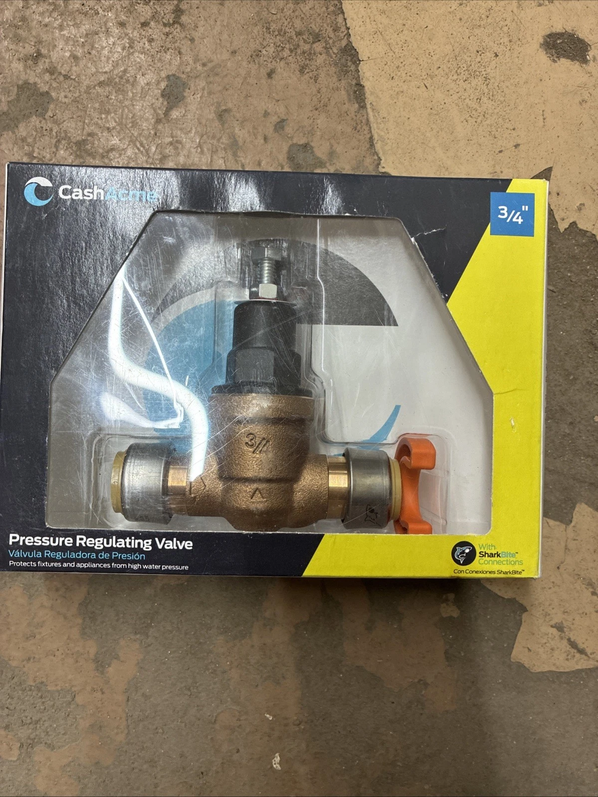 Cash Acme Shark Bite 23858-0045 3/4" EB45 Direct Pressure Regulating Valve