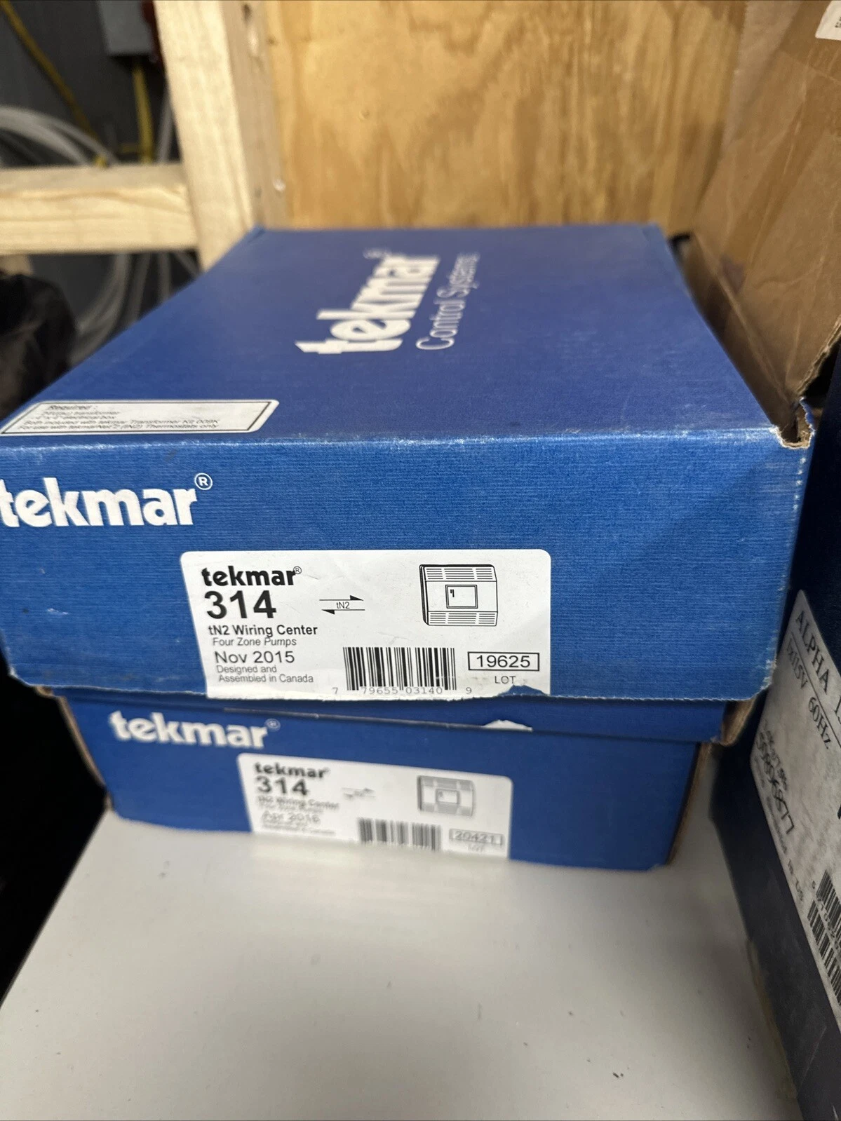 TEKMAR 314 tN2 WiringCenter 4ZonePumps Controls