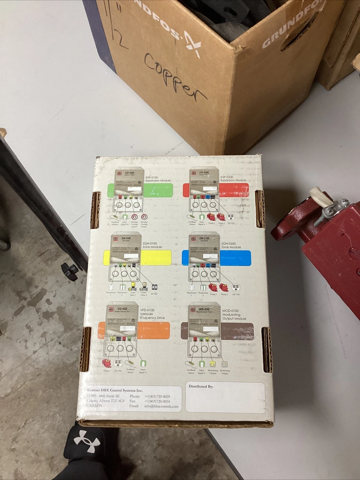 HBX - HVAC Powered Contact Expansion Module (Pump Control) - EXP-0300 *NEW* - Image 4