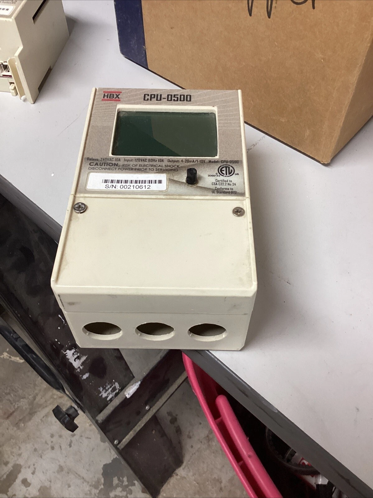 (used)HBX Controls CPU-0500 Boiler / Heat Pump Controller Removed From Working - Image 2