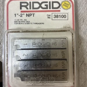 Ridgid Die Set,1” to 2” Npt Hss 38100 - All