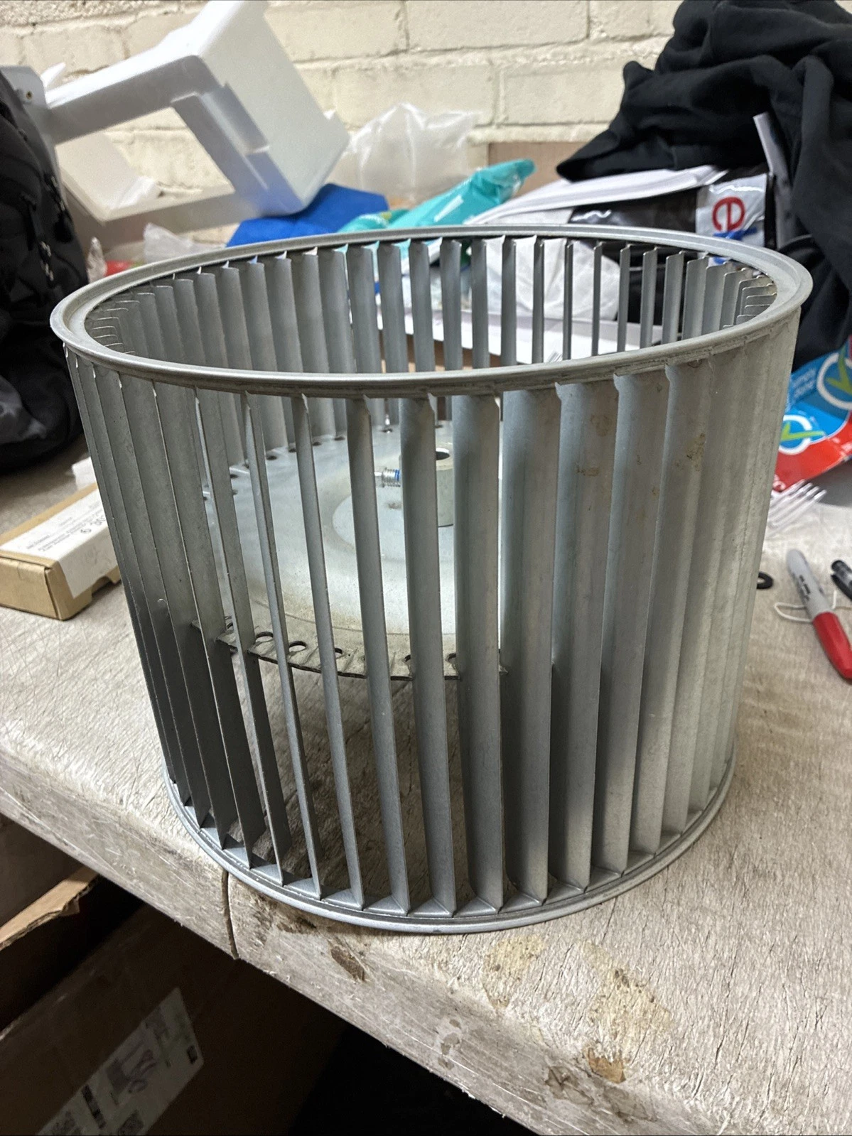 Squirrel Cage Blower Wheel 11” X 8” - Image 4