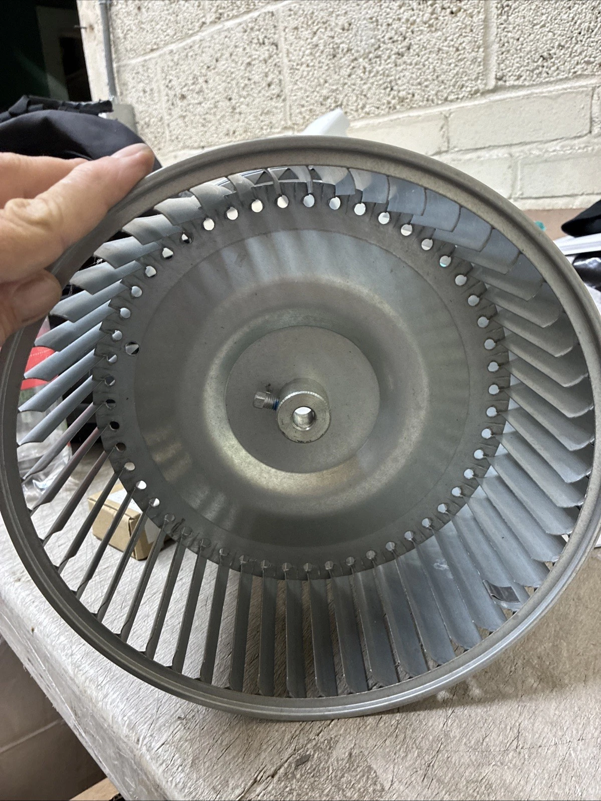 Squirrel Cage Blower Wheel 11” X 8” - Image 3