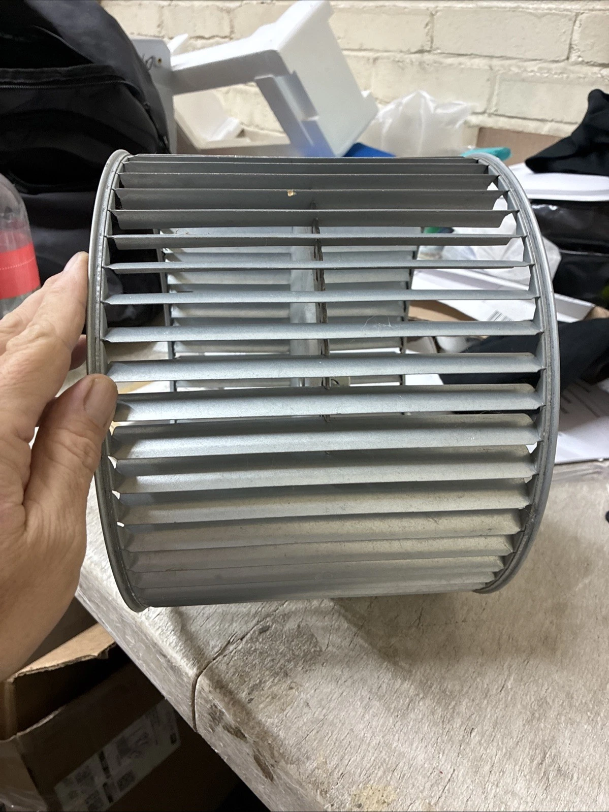 Squirrel Cage Blower Wheel 11” X 8” - Image 2