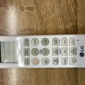Remote Control For LG A/C -Heat Unit Remote Number AKB73835317 Used