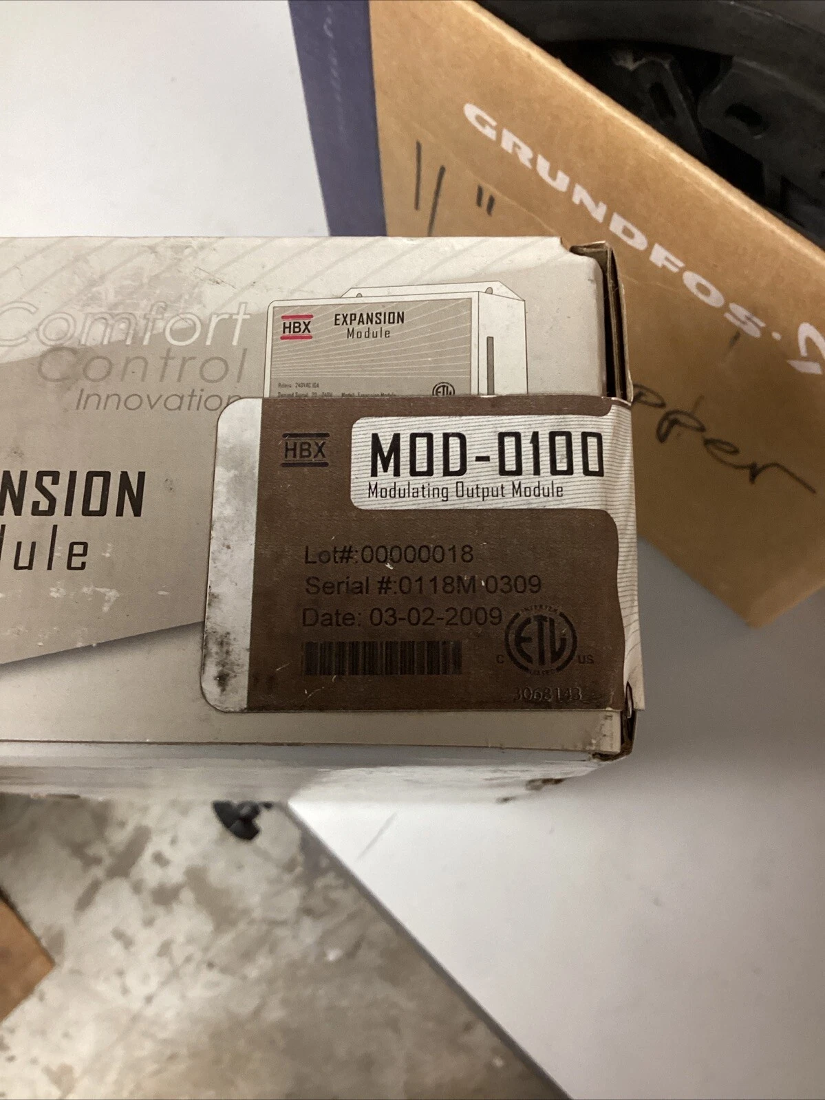 HBX CONTROL SYSTEMS MOD-0100 / MOD0100 (USED) - Image 4