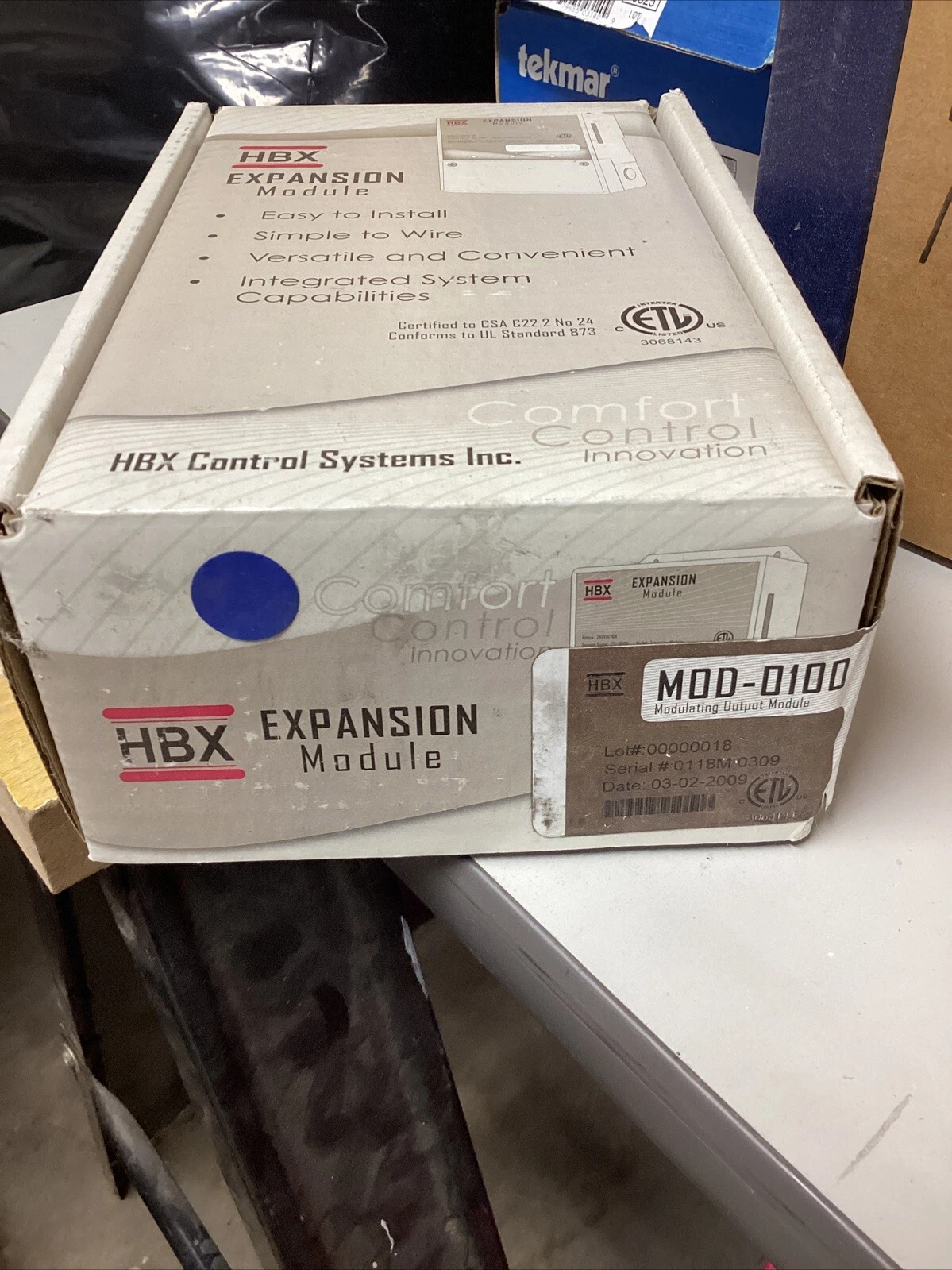 HBX CONTROL SYSTEMS MOD-0100 / MOD0100 (USED) - Image 2