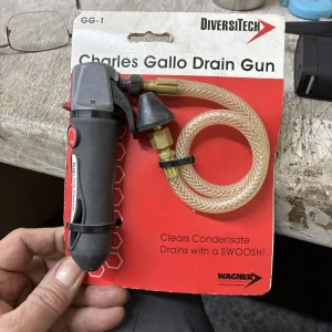 DIVERSITECH GG-1 DRAIN GUN-PORTABLE DRAIN CLEANING TOOL