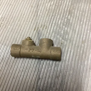 Thrift PV-3/4 Manual 3/4" Brass Sweat Boiler Balancing & Purging valve