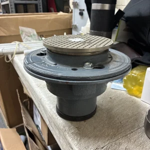 Watts B3-2P 2” Floor Drain With Zurn 5” Cap