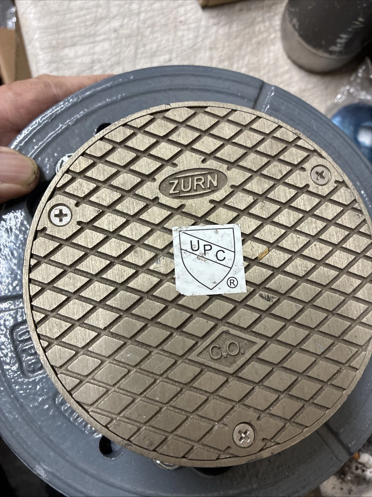 Watts B3-2P 2” Floor Drain With Zurn 5” Cap - Image 5