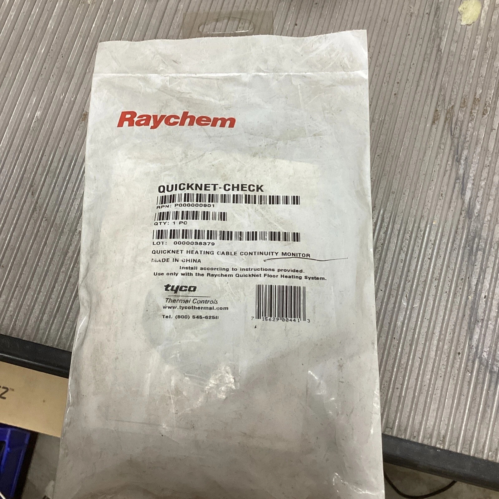 Raychem QuickNet-Check Heating Cable Continuity Monitor. Factory sealed!