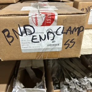 Everest BND End Clamps SS, CR EC Silver, 30-50 mm (20ea)