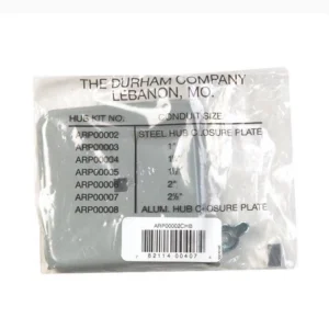 Eaton ARP00002CHB Small Meter Socket Hub Closure Plate 8 L x 5 W in. Lot Of 2