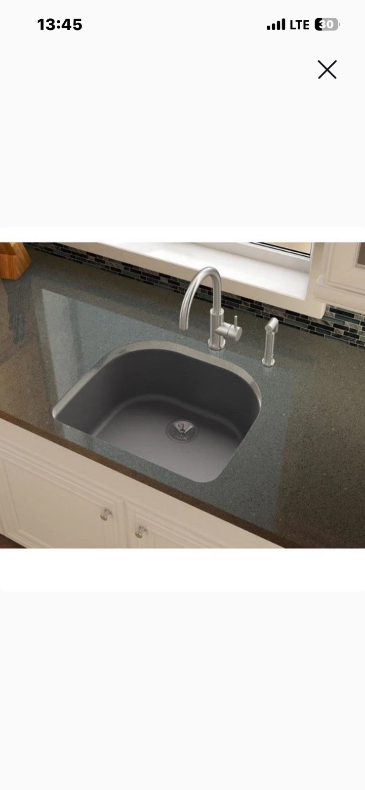 Elkay ELXSU2522CHO Quartz Luxe Undermount Sink