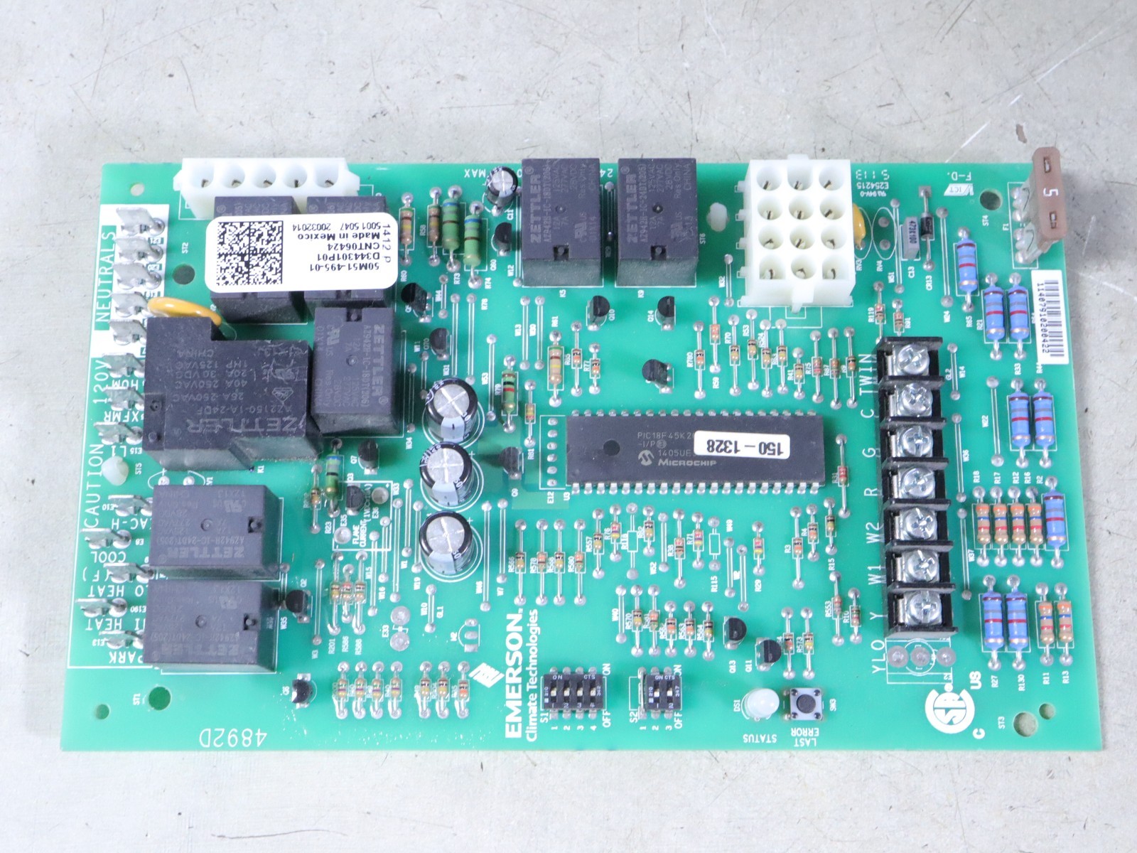 TRANE American Standard D344301P01 Control Circuit Board 50M51-495 CNT06424