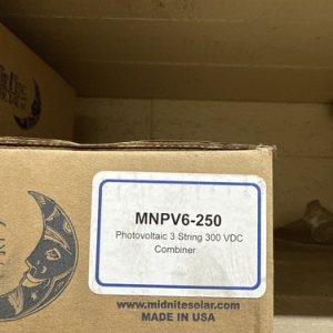 Midnite Solar MNPV6-250 Combiner Breaker Box (Box Only) 3 String Combiner
